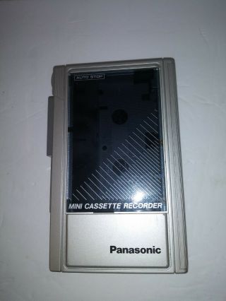 Vintage Panasonic Rq - 340 Mini Cassette Recorder Player