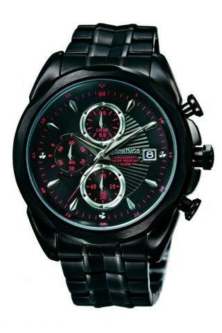 J.  Springs By Seiko Instruments Inc.  Mens Chronograph Watch 10 Atm Bfd070