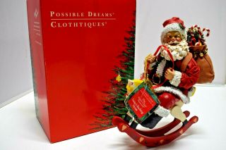 Vintage Clothtique Possible Dreams 1997 Santa 