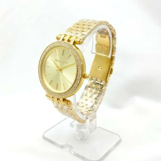 Old Stock Michael Kors Darci MK3191 Gold plated Women ' s Watch 2