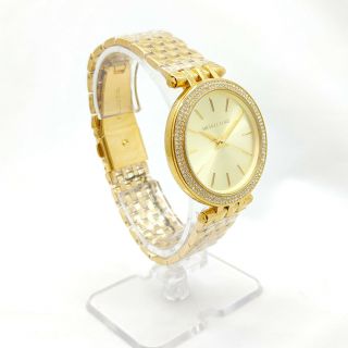 Old Stock Michael Kors Darci MK3191 Gold plated Women ' s Watch 3