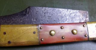 Antique Spanish Navaja Folding knife 18 - 19th.  century,  no Dagger 2