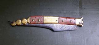 Antique Spanish Navaja Folding knife 18 - 19th.  century,  no Dagger 3