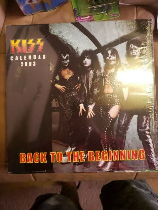 Vintage Kiss 2003 Calendar Back To The Beginning