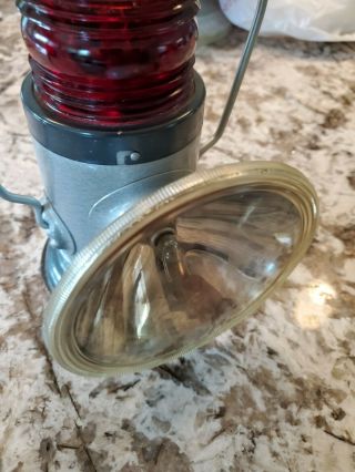 Vintage Delta Railroad Electric Lantern