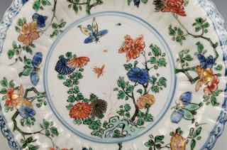 A Chinese Antique Famille - Verte Porcelain Plate Kangxi Period (18th C) with mark 3