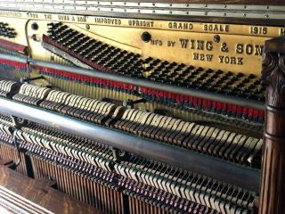 Wing And Son Antique Piano
