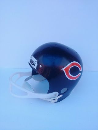 Vintage 1970s Chicago Bears Football Full Helmet