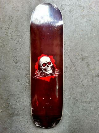 1995 Vintage Powell Peralta Ripper Skateboard Deck Slick Bottom Sst