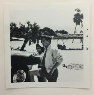 Elvis Presley Rare Vintage Candid Kodak Photo On Set Ultra Rare