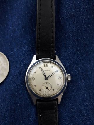 Vintage Leonidas Civilian Ww2 Issued Military Mechanical Watch 355237