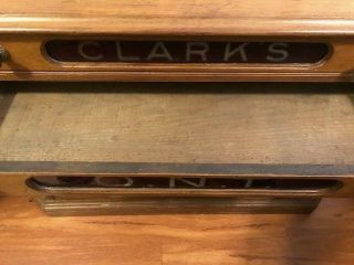 CLARK ' S 6 - DRAWER SPOOL CABINET 2
