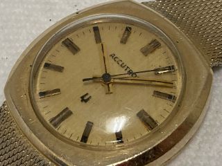 Wristwatch Bulova Accutron 10 K Gold Filled Cal 2180 N0