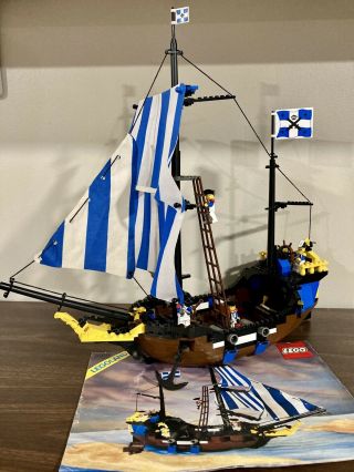 Lego 6274 Caribbean Clipper Pirates Vintage 99 Complete With Instructions