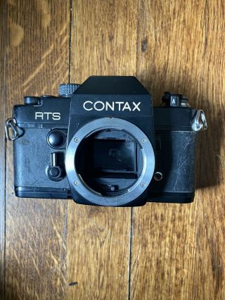 Vintage Contax Rts 35mm Slr Film Camera Body From Japan