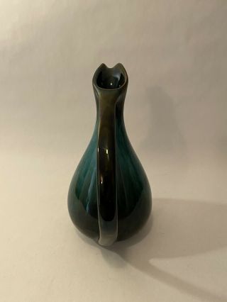 Blue Mountain Pottery vintage pitcher/ewer green/blue glaze, 2