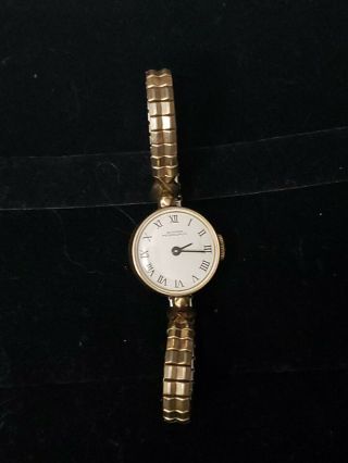 Vintage Girard Perregaux 10k Gold Filled Ladies Swiss Watch 17 Jewels