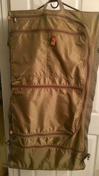 Hartmann Tweed Vintage Folding Garment Bag 22 