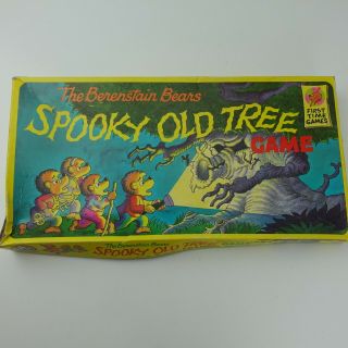 The Berenstain Bears Spooky Old Tree Vintage Board Game 1989