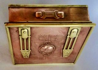 Copper Arts & Crafts Box: Liberty & Co,  Archibald Knox,  AE Jones 2