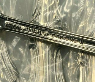 Joan of Arc by International Sterling Silver set of 8 Ice Cream Forks 5 5/8 