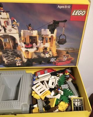 1989 LEGO Pirates 6276 Eldorado Fortress 100 Complete w/ Box & Instructions 2