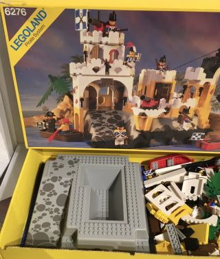 1989 LEGO Pirates 6276 Eldorado Fortress 100 Complete w/ Box & Instructions 3