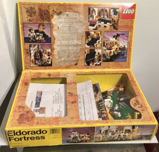 1989 LEGO Pirates 6276 Eldorado Fortress 100 Complete w/ Box & Instructions 4