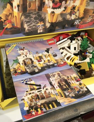 1989 LEGO Pirates 6276 Eldorado Fortress 100 Complete w/ Box & Instructions 5