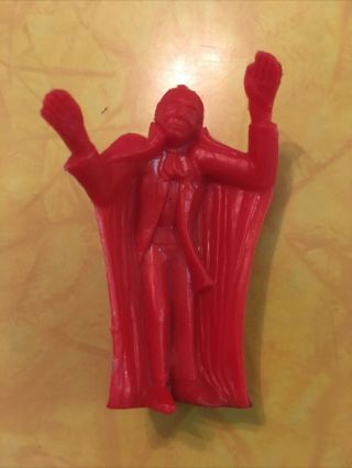 Vintage Palmer Plastics Dracula Monster Red Figure