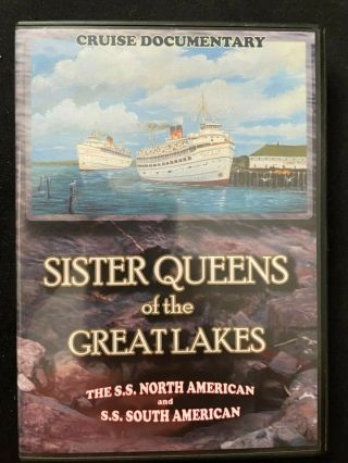 Great Lakes Cruise Ships Video Of South & North American,  Color,  Vintage Picture