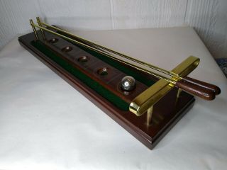 Vintage Table Desk Top Golf Game Metal Wood Strategy Man Cave Gift