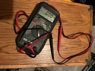 Micronta Multimeter 22 - 167 - Rubber Case & Test Leads - Battery Operated