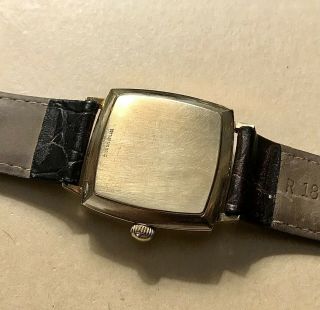 Rare Girard Perregaux men’s watch,  automatic,  c 1970’s,  rare square case round d 3