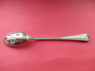 Rare - Vintage F.  A.  KNOWLTON STERLING SILVER Small Slotted Spoon 1844 - 1910 3