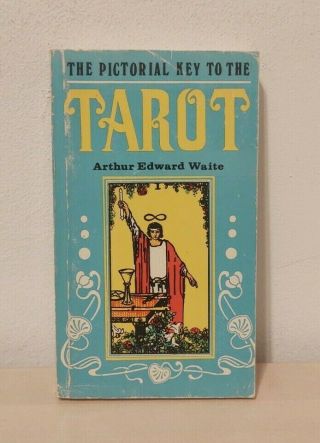 Vintage 1980 Pictorial Key To The Tarot Book By Arthur Edward Waite