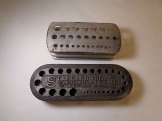 Vintage Drill Bit Holders,  Standard Tool Co.  & Great Lakes