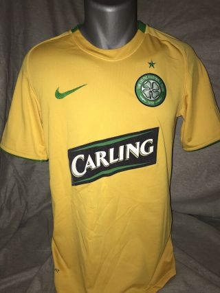 Celtic Away Shirt 2008/09 Small Rare And Vintage