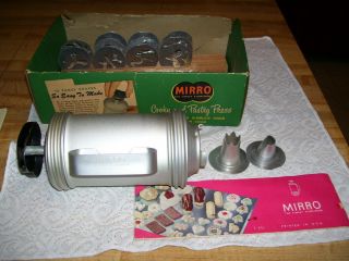 Vintage Kitchen Mirro Cooky And Pastry Press