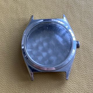 Vintage F.  Borgel Stainless Steel Watch Case.  28.  8mm.  Nos