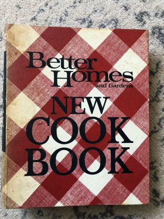 Better Homes And Gardens Cook Book 1968 Merideth Press Vintage