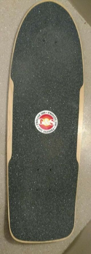 G&S PROLINE 500 32 x 10 Skateboard Deck 2