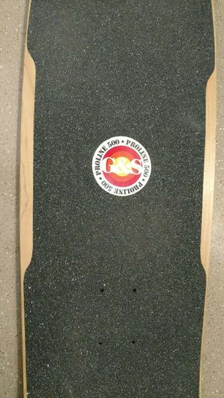 G&S PROLINE 500 32 x 10 Skateboard Deck 4