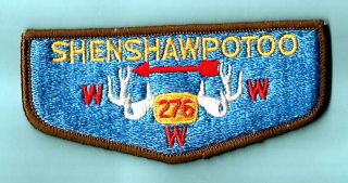 Oa Lodge 276 Shenshawpotoo S - 4 Boy Scout,  Va Wv,  Shenandoah A.  Council