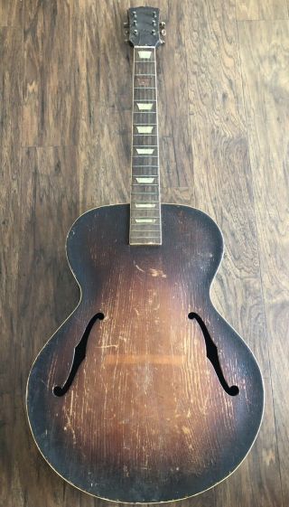 Vintage 1950’s Gibson L - 48 Archtop Acoustic Guitar - Project/restoration