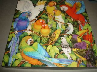 Springbok 500 Pc Puzzle Jungle Birds Pzl2101 / 1981 - Complete Ec - Vintage