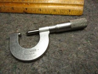 Vintage Micrometer/the L.  S.  Starrett Co.  575b 14 - 20p V.  & U.  S.  St 