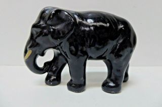 Vintage Ceramic Pottery Elephant Statue Sylvac England Figurine