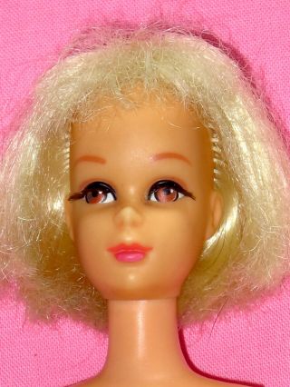 Vintage Mattel - 1966 Blonde Francie Doll Made In Japan - Barbie