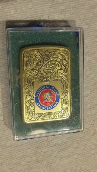 Nos Vintage Nra National Rifle Association Lighter